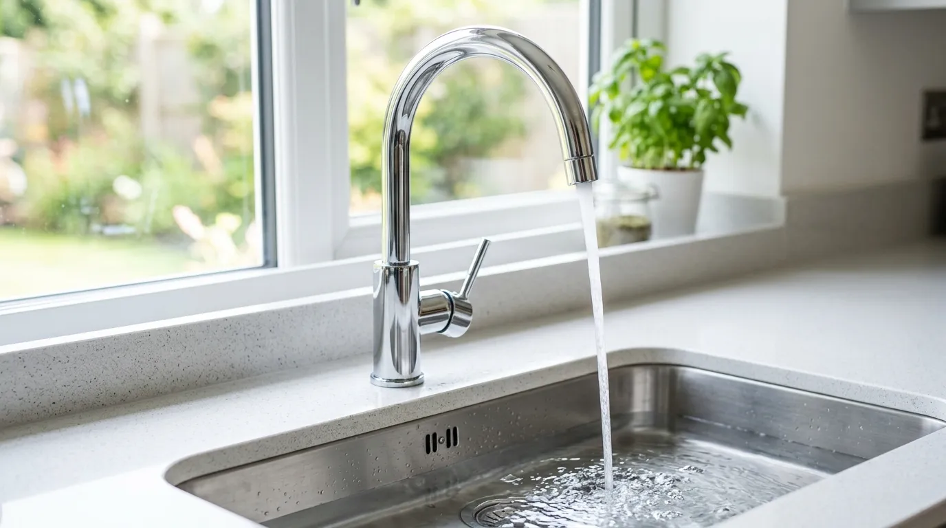 Local Plumbing Master Pros same day plumber fixing a faucet in Wyoming, OH