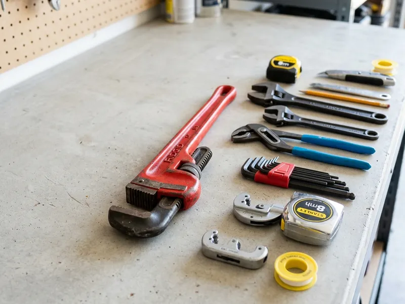 Professional plumbers in Wyoming, OH equipped with top-tier tools for residential and commercial plumbing services.